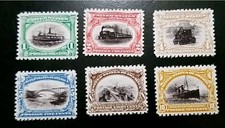 US Scott #294-299 1901 Pan-American Exposition Stamp Replica Set picture