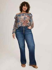 TORRID Off-Shoulder Ruffle Top NWT 3X picture