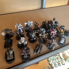 WizKids MechWarrior Dark Age BattleTech Lot 25 Mechs Tanks Vehicles Clix 2002 picture