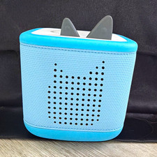 tonies Toniebox Blue Wireless Mini Speaker Audio Player Cube, Model 10005 picture