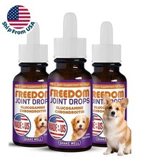 3X Pup Labs Freedom Joint Drops for Dogs with Glucosamine & Chondroitin, 30 ml picture