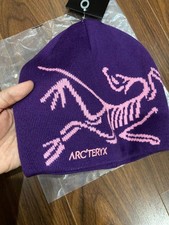 Arc’teryx Bird Head Toque Purple Wool Knit Beanie Unisex Winter Hat NWT 2026 picture