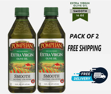 Pompeian Smooth Extra Virgin Olive Oil - 16 fl oz (Pack of 2) picture