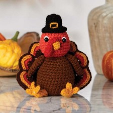 Herrschners® Wobbles & Gobbles Turkey Crochet Kit picture