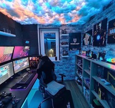 3D Thundercloud Ceiling LED Light, DIY Creative Night Lights,32Ft picture