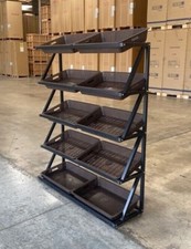 NEW Market Retail Display Rack Shelf Merchandiser Fruit Vegetable Snack Basket picture