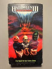 Halloween III Season of the Witch VHS GoodTimes Tested Horror Tom Atkins picture
