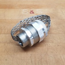 Remke RSR-5627-E Aluminum Mesh Grip Cable Gland, 1-1/2