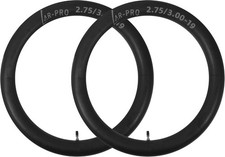 2-Pack 2.50/3.00-18 Heavy-Duty Motorcycle Inner Tubes, 3Mm Butyl Rubber with TR4 picture