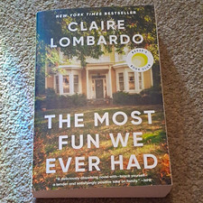 Vintage The Most Fun We Ever Had by Claire Lombardo Paperback Fiction Novel picture