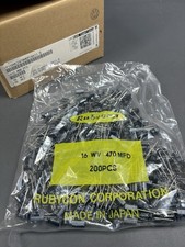 200pcs Rubycon 16MCZ470MEFC8X11.5 470uF 16V Low ESR Radial Capacitors picture
