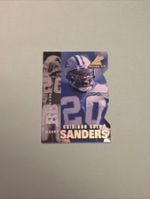 BARRY SANDERS 1997 PINNACLE INSIDE #3 GRIDIRON GOLD DIE-CUT RARE picture