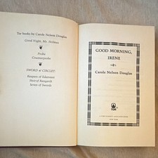 VTG 1991 1ST ED “Good Morning, Irene” HC Carole Nelson Douglas Irene Adler picture