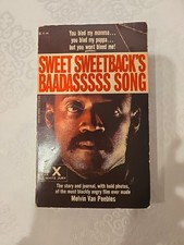 Sweet Sweetback's Baadasssss Song - Melvin Van Peebles -  Paperback first ed. picture