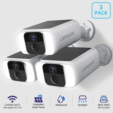3-Pack 100%Wireless Solar Security Camera Outdoor Stable WiFi6,2-Way Talk picture