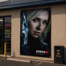 Scream VI Kirby Reed Hayden Panettiere HUGE 4x6FT Movie Banner Ghostface Horror picture