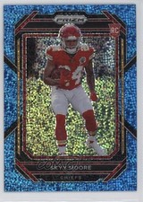 2022 Panini Prizm Rookies Blue Sparkle 94/96 Skyy Moore #331 Rookie RC 9g9 picture