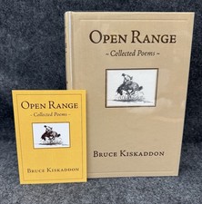 Bruce Kiskaddon: Open Range ~Collected Poems Rare Cowboy Poetry FINE 1st Edition picture
