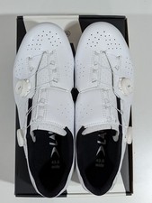 LAKE CX333 WIDE 43.5 WHITE CLARINO CARBON SOLE ROAD CYCLING SHOE picture