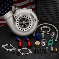 GT35 GT3582 GT3540 T3 AR.70 AR.63 FLOAT BEARING TURBO CHARGER W/Oil line kits picture