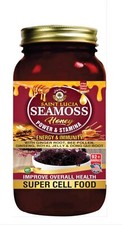 Organic SAINT LUCIA SEA MOSS Honey By Al-Riyan, Power & Stamina, Super Cell Food picture