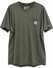 Carhartt Men's Force Relaxed Fit Midweight Short-Sleeve Pocket T-Shirt Size XL picture