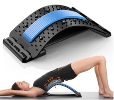 Multi - level back stretching device, three adujustable levels picture