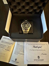 Steinhart Ocean 39 Adventure Auto Swiss Made Sapphire Black Dial with Box picture