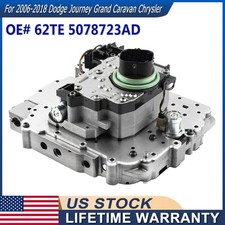 62TE TRANSMISSION VALVE BODY WITH SOLENOID 6-SPEED FOR DODGE CHRYSLER 5078723AD picture