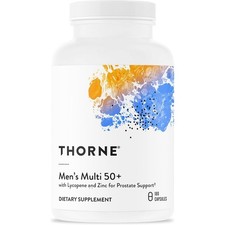 THORNE Men's Multi 50+, Comprehensive Daily Multi-Vitamin supplement, 180 Capsul picture