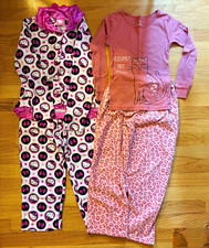 Girls Long-sleeve pajama sets (2) Size 7/8. ￼ picture