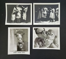 1960s antique GEORGE LATSHAW PUPPETS theater 4pc PHOTOS Pushbutton Planet LOT picture