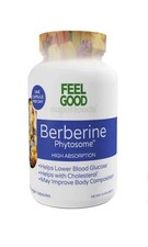 Feel Good Berberine Phytosome High Absorption 120 Capsules Exp 2029 picture