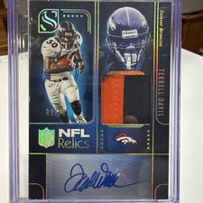 ’25 Panini Silhouette Terrell Davis #NRA-TDS Broncos NFL Relic Auto Holo /10 picture