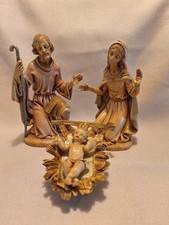 1983 Fontanini Nativity Holy Family (Joseph, Mary, Baby Jesus) 7.5
