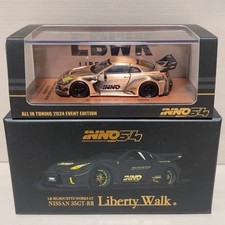 CHASE INNO64 Nissan 35GT-RR LBWK AIT 2024 Event Exclusive Bronze 1/64 picture