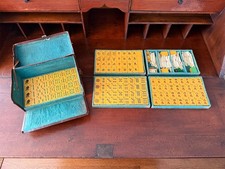 ~ Vintage Rare 1920s/30s Butterscotch Bakelite Mah Jong Set / As Is ~ picture