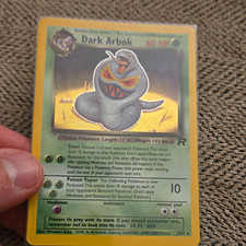 Pokemon Dark Arbok 2/82 Team Rocket  Holo Rare Stage 1 60 HP picture