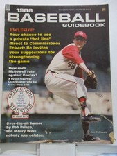 Vintage 1966 Baseball Guidebook Magazine Sam McDowell Cleveland Indians picture