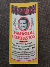 Ed McMahon's - BARSIDE COMPANION - A Hilarious Blend .... - Hard Cover - ©1969 picture
