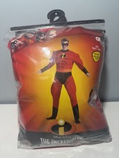 Disney Pixar Mr Incredible Muscle Costume Adult Size 2XL XXL 50-52 Complete EUC picture