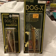 Megabass DOG-X Jr. COAYU & Dog-x sliding Topwater GP IL Phantom/crack-bone2 lot2 picture