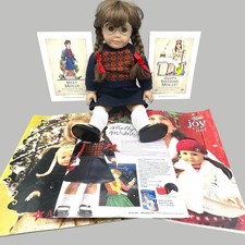 American Girl Doll Molly Pleasant Company Brown Body Ships Quickly picture