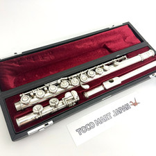 YAMAHA YFL-451 Flute E-Mechanism Offset G w/Hard Case Made in Japan #B0134 picture