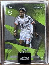 Luis Diaz /75 - 2025-26 Topps Total Football Silverware Blue Bayern München picture