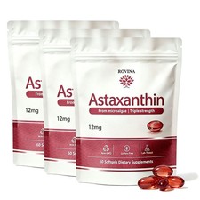 1-3X Rovina Astaxanthin 12mg Softgels Natural Antioxidant Wellness Supplement🔥 picture
