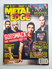 Metal Edge Magazine (January 2000) All Pages And Posters Are Still Intact picture