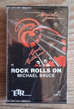 NEW / SEALED / MICHAEL BRUCE / ALICE COOPER 'Rock Rolls On'  1983 Cassette picture