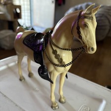 Vintage Breyer horse western Pony w/ saddle Chain Reins Classic Size 1950s #45 picture