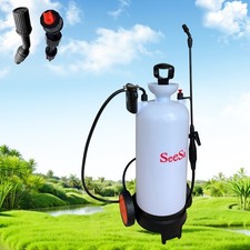 FIVO 3.2 Gallon Battery Powered Sprayer Hand Cart on Wheels for Lawn & Garden picture